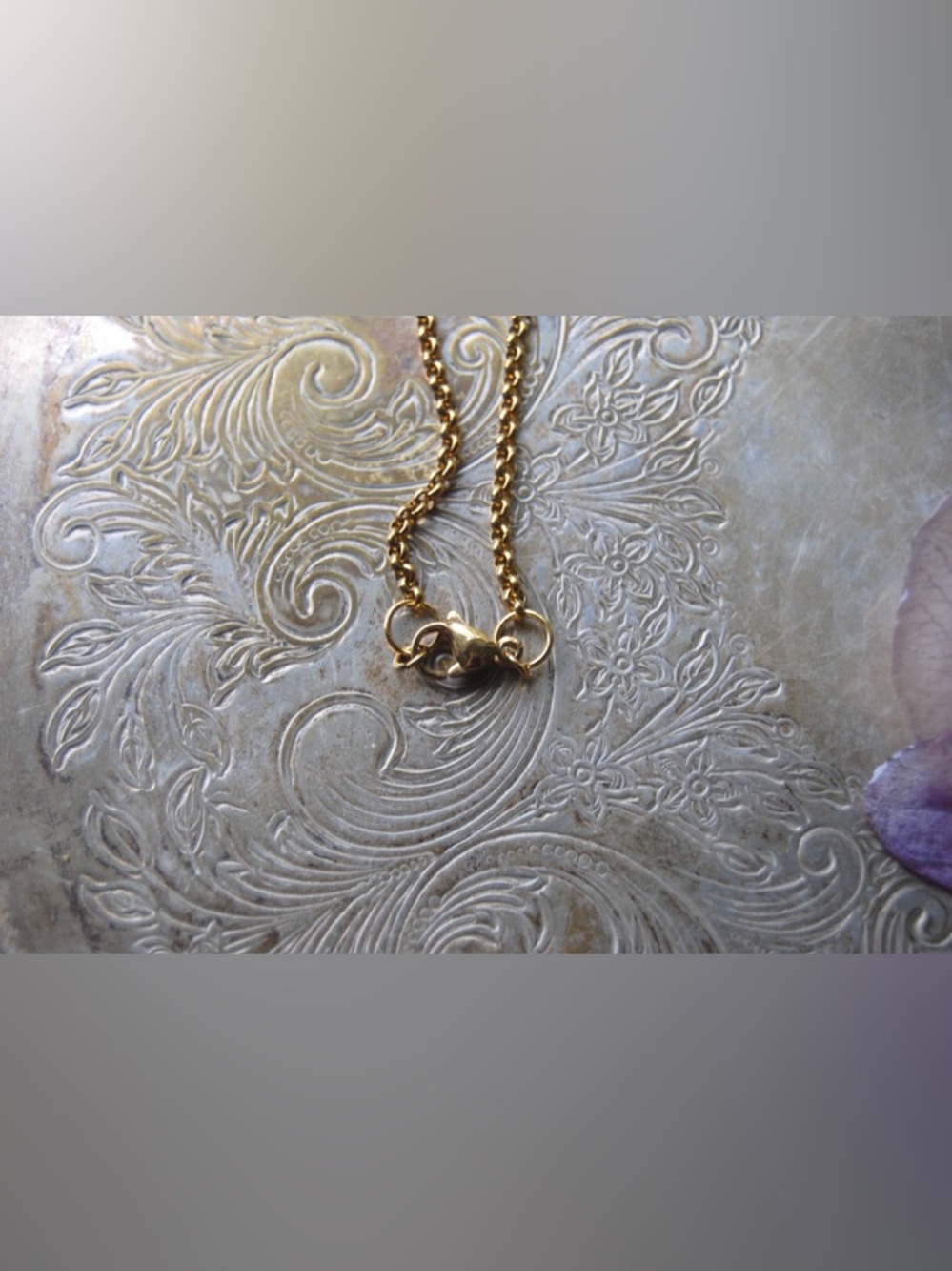 Orchid Necklace - Picture 4 of 4